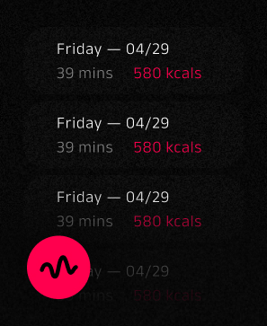 Sweaty HIIT App Launch Screen